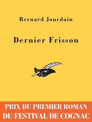cover image of Dernier Frisson--Prix Cognac 2005